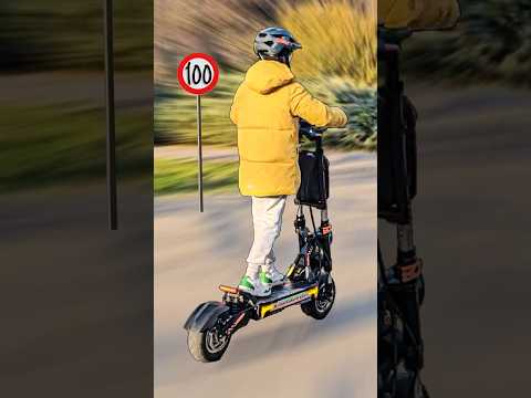 Kid Tries 100Km/h Scooter..