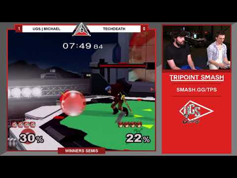 UGS | Michael (Puff) vs Techdeath (Marth) - Tripoint Smash 14 Melee Winners Semis