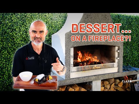Baking Sponge Top Dessert on Your Outdoor Fireplace | Step-by-Step