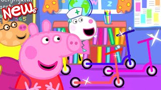 Peppa Pig Tales 🐷 Peppa And Friends Ride Their Scooters 🐷 BRAND NEW Peppa Pig Episodes