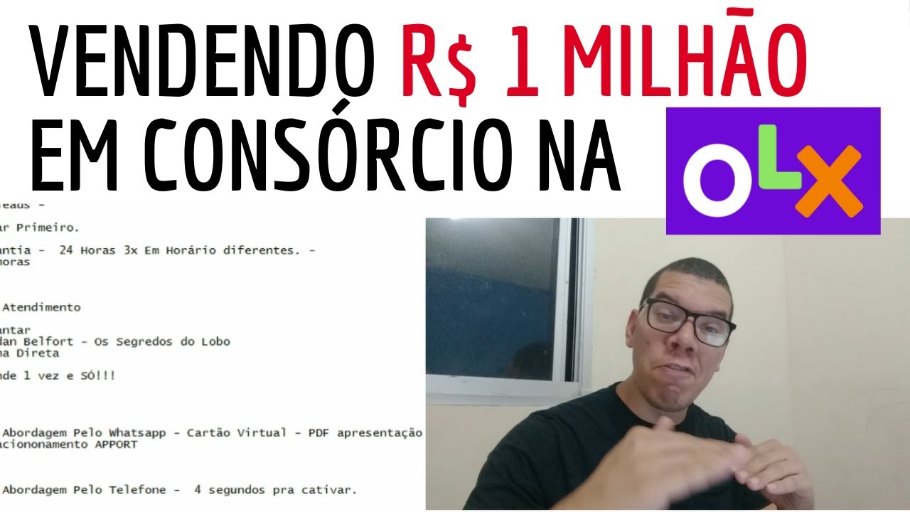 Como Fazer Anúncio de Consórcio na OLX para Vender 1 MILHÃO | Eduardo Fróes