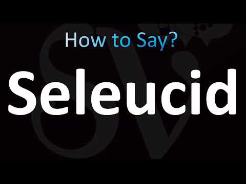 How to Pronounce Seleucid (CORRECTLY!)