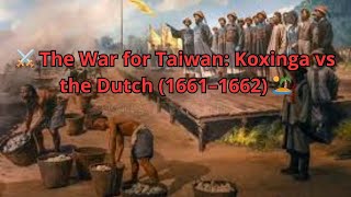 Download lagu ⚔️ The War for Taiwan: Koxinga vs the Dutch (1661–1662) 🏝️ mp3 Download lagu ⚔️ The War for Taiwan: Koxinga vs the Dutch (1661–1662) 🏝️ mp3