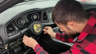 Dodge Challenger airbag clock spring replacement video nr.8