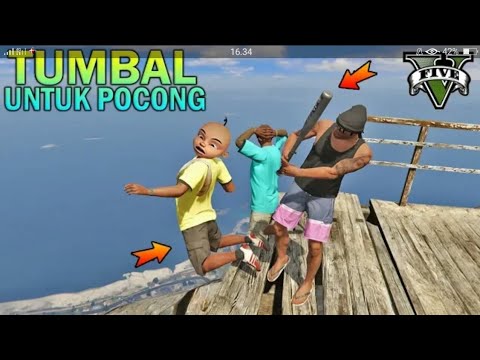 Preman terkuat bunuh upin ipin-gta 5 youtuber kocak parody