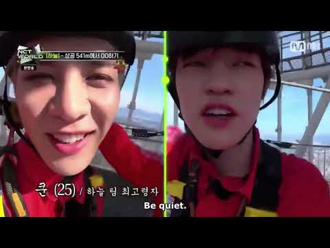 Chenle bullies Kun on the SKY BRIDGE! (NCT World 2.0)