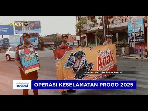 OPERASI KESELAMATAN PROGO 2025 POLRES BANTUL