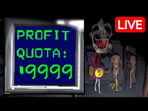 Going for 10.000 Quota with a PRO TEAM - Lethal Company