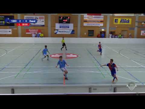 Spiel 38: TSV 1860 München - FC Basel │U12 Hallenmasters TuS Traunreut 2018