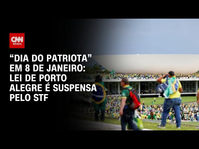 Fux suspende lei que torna 8/1 “Dia do Patriota“ em Porto Alegre: “Não  merece data comemorativa“