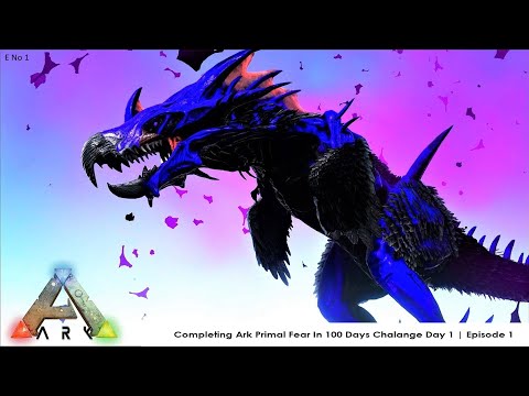 Completing Ark Primal Fear In 100 Days Challenge Episode 9 | Doing All Boss