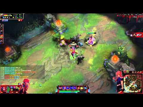 LeBlanc vs Zed 1v1 outplay? Kappa