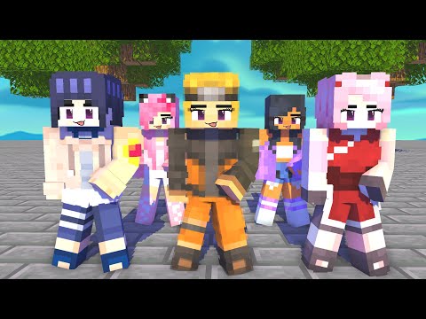 GASOLINA YAY! ARIGATO SIMPLE DIMPLE APHMAU KC WITH NARUTO SQUAD - MINECRAFT ANIMATION #shorts