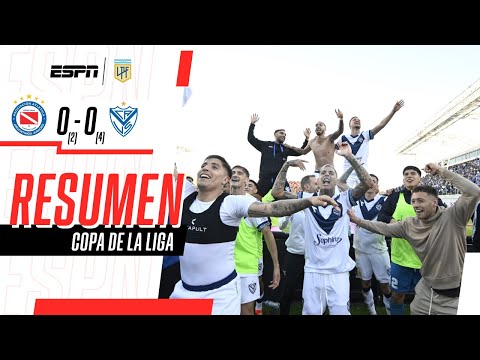 ¡EL FORTÍN DERROTÓ AL BICHO POR PENALES Y ES FINALISTA! | Argentinos (2) 0-0 (4) Vélez | RESUMEN