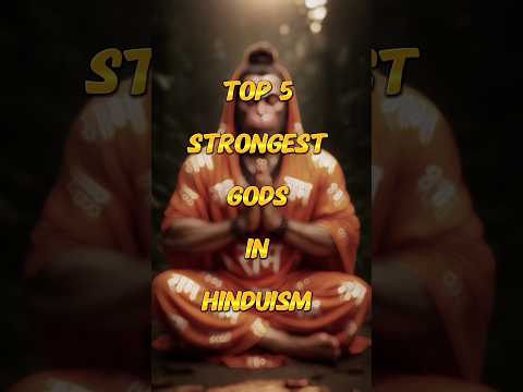 Top 5 strongest gods in Hinduism 🙏🕉️ #shorts #god #viralshorts #hinduism