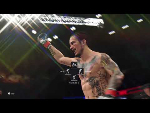 EA SPORTS™ UFC® 4 knee bar finish