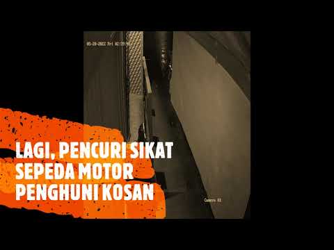 LAGI, PENCURI SIKAT SEPEDA MOTOR PENGHUNI KOSAN