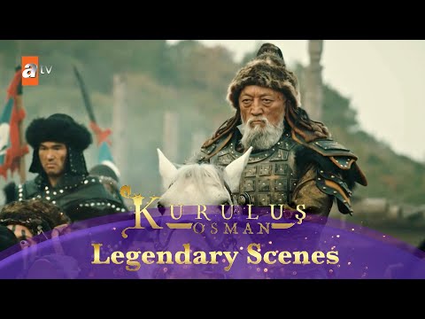 Kurulus Osman Urdu | Legendary Scenes - 31 | Geyhatu Kayi qabeele mein!