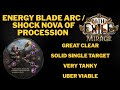 POE 3 28 Energy Blade Arc Shock Nova Life Stacking