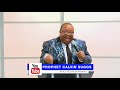 PROPHET CALVIN SUGGS "OVERCOMING THE SPIRIT OF FEAR"