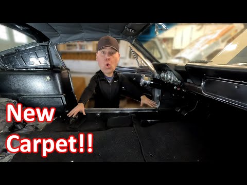 Installing New Carpet in a Classic Mustang