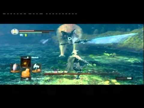 Dark Souls - Great Gray Wolf Sif Boss fight Guide