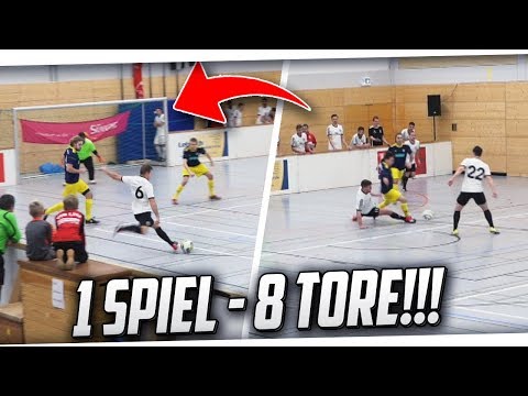 HALLENFUSSBALL! 8 TORE in einem SPIEL! Kreisliga C vs Rheinlandliga! PMTV Video