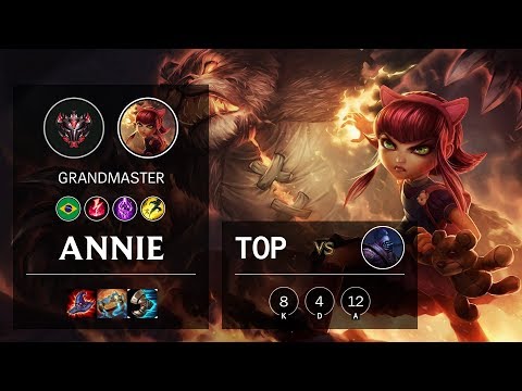 Annie Top vs Jax - BR Grandmaster Patch 10.4