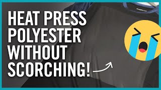 How To Heat Press On Polyester | Transfer Printing Tips & Tricks