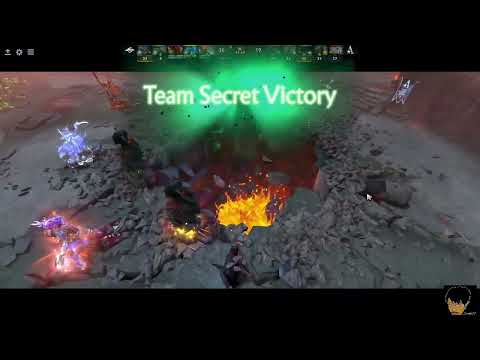(Dota2) Team Secret Vs Team Aster Game 2 Full Highlights... Secret Secure Upper Bracket