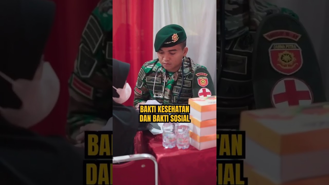 Kapolri bersama Panglima TNI menghadiri giat Bakti Kesehatan dan Bakti Sosial