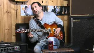 Video thumbnail for Lovepedal Redhead.wmv by Carlo Bova's Guitars