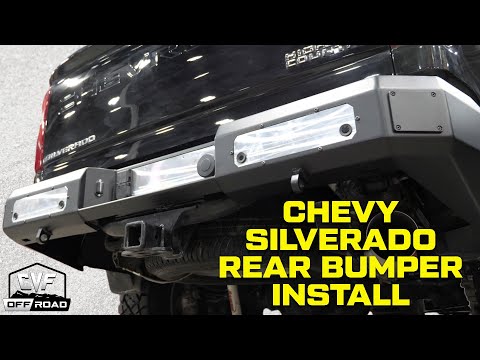 2020+ Chevy Silverado 2500/3500 Rear Bumper install - CVF Offroad