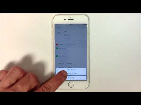 How to Add a Picture to a Contact - iPhone 6