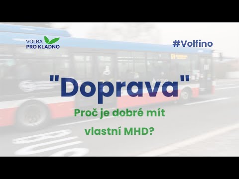 JSME PRO dostupnou kladenskou MHD