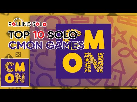 Top 10 Solo CMON Games!
