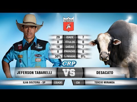 Rodeio de São Pedro do Turvo 2017 - MELHORES TOUROS / SÁBADO