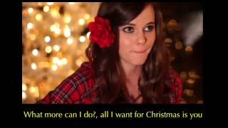 all I want for Christmas tiffany alvord-cover [lyrics]