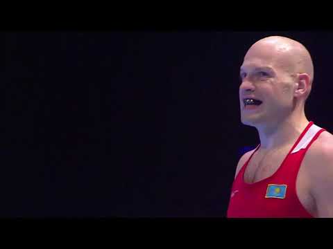 VASSILIY LEVIT (KAZ) vs EHSAN ROUZBAHANI (IRI) _ 91KG - ASIAN BOXING CHAMPIONSHIPS 2021