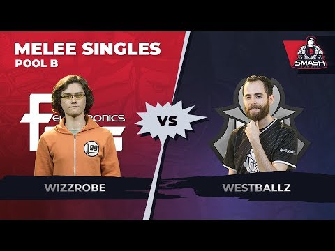 Wizzrobe vs Westballz - Melee Singles: Pool A - Smash Summit 6