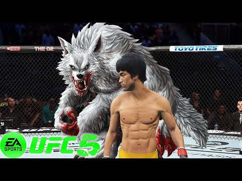 UFC5 Bruce Lee vs Werewolf EA Sports UFC 5 - Super Fight
