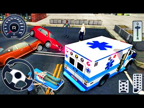 Ambulance Rescue 911 Driver Simulator - City Hero Van Drive Emergency - Android GamePlay