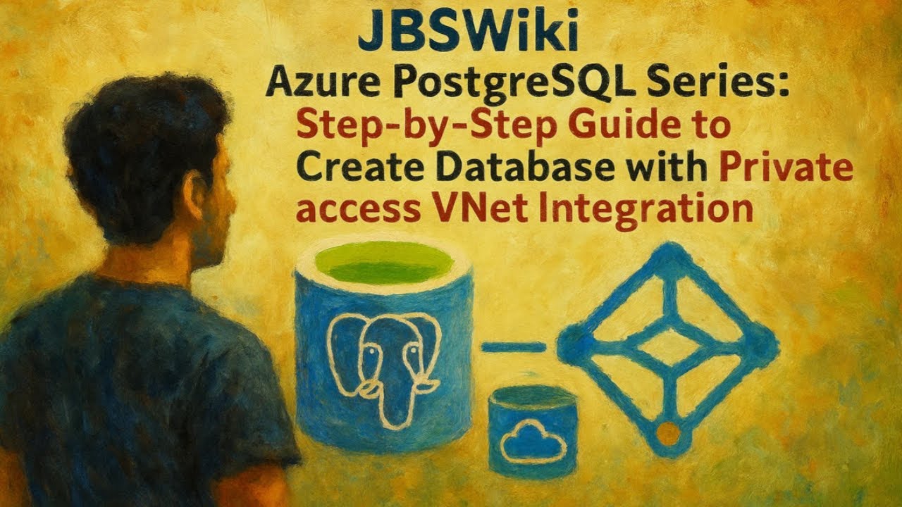 Azure PostgreSQL Series: Step-by-Step Guide to Create Database with Private access VNet Integration