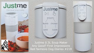Download lagu Justme 0.3L Soup Maker. Any Good? First Impressions. Red Nemesis Dog Diaries #218 mp3 Download lagu Justme 0.3L Soup Maker. Any Good? First Impressions. Red Nemesis Dog Diaries #218 mp3