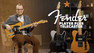 Video thumbnail for Fender Player vs Fender Player Plus Telecaster? Difference explained! by Gear4music Guitars
