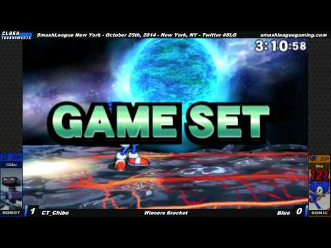 SmashLeague NY - CT Chibo vs Blue - Smash 3DS