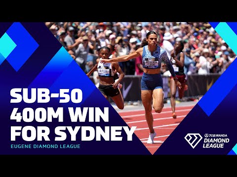 McLaughlin-Levrone dominates 400m with 49.43 in Eugene | Wanda Diamond League