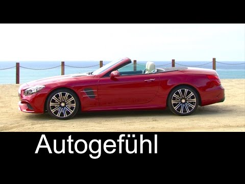 2017 New Mercedes SL 550 and 450 interior/exterior + sound performance - Autogefühl