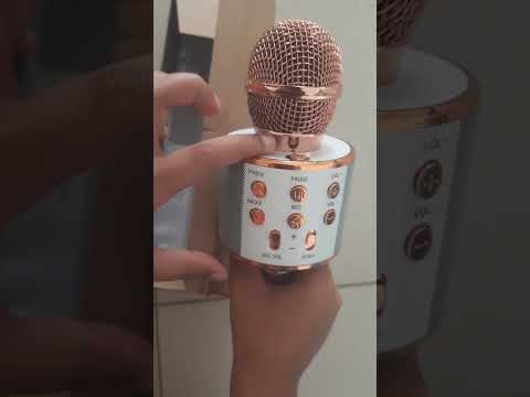 #microphone #unboxing Handheld ktv WS-858 Wireless Microphone Hifi Speaker