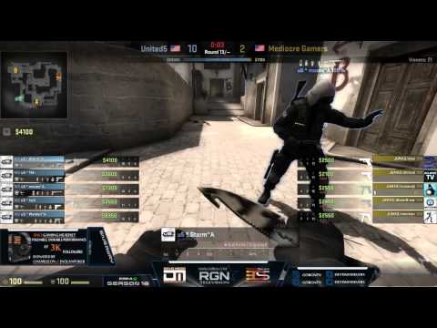 United5 vs Mediocre Gamers ESEA Invite de_mirage